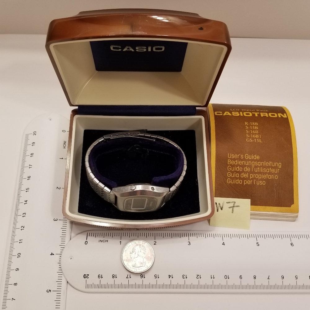 🔻REDUCED❣ Casio Casiotron men's watch Fresh Battery, Box